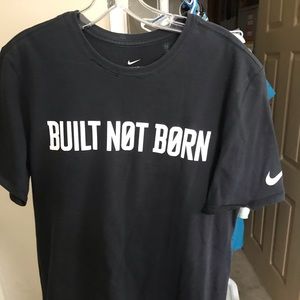 Mens Nike “Built Not Born” Dri Fit Tee M